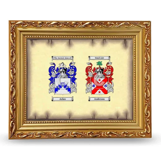 Anniversary Framed - Gold