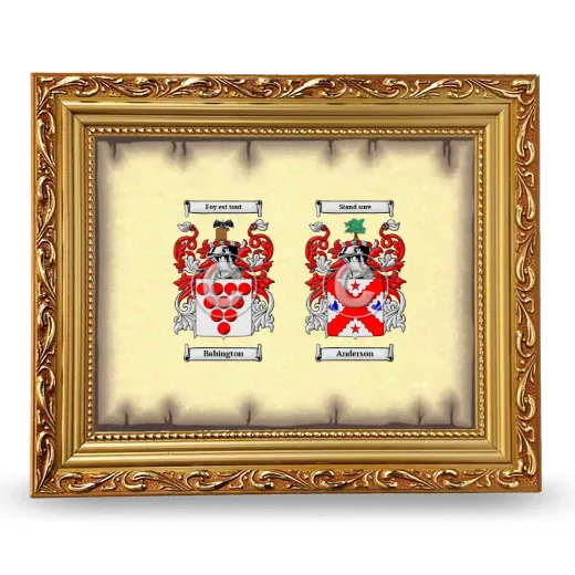 Anniversary Framed - Gold