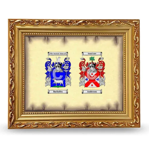 Anniversary Framed - Gold