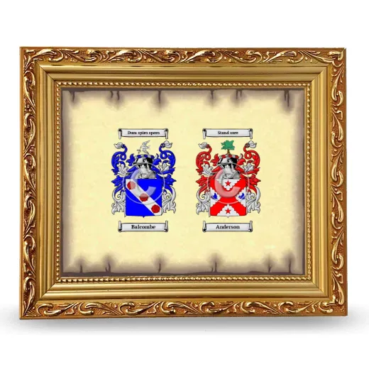 Anniversary Framed - Gold
