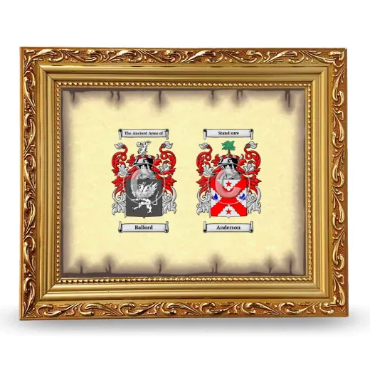 Anniversary Framed - Gold