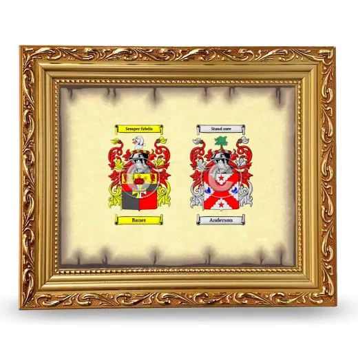 Anniversary Framed - Gold