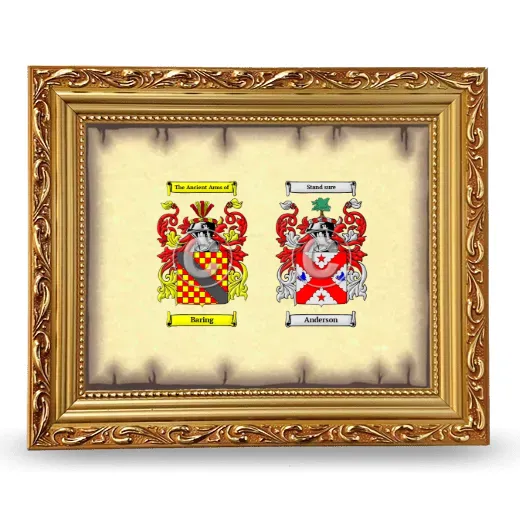 Anniversary Framed - Gold