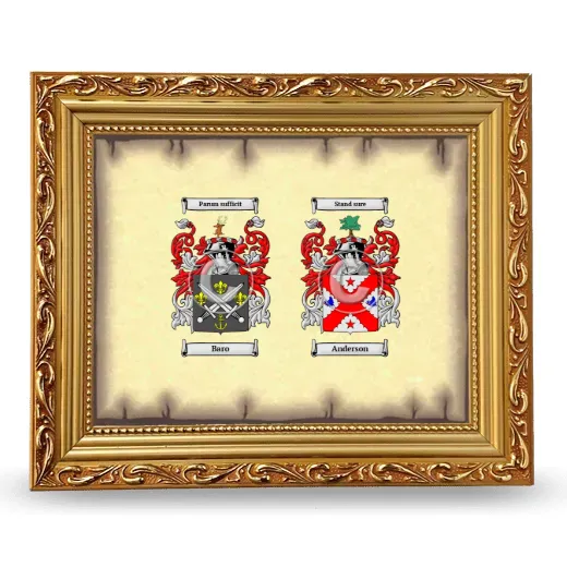 Anniversary Framed - Gold