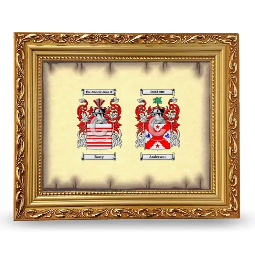 Anniversary Framed - Gold