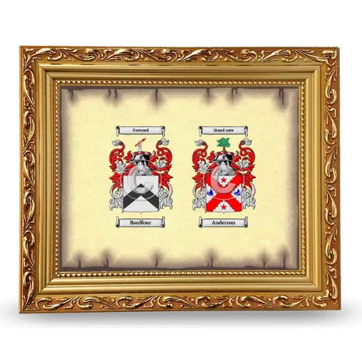 Anniversary Framed - Gold