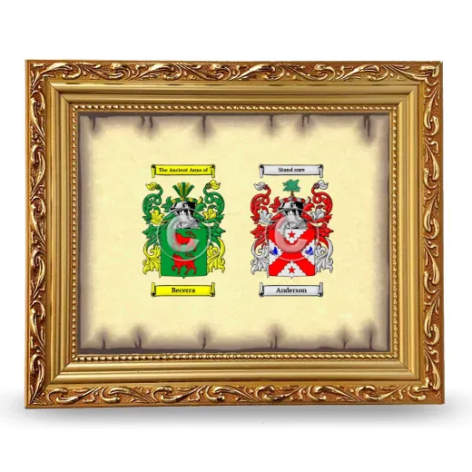 Anniversary Framed - Gold