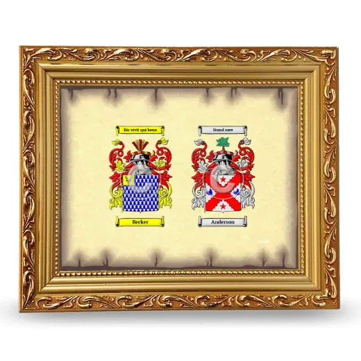 Anniversary Framed - Gold