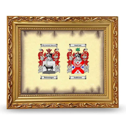 Anniversary Framed - Gold