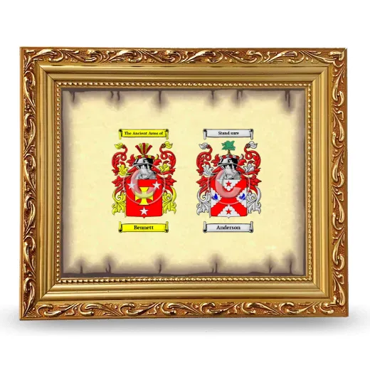 Anniversary Framed - Gold