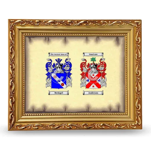 Anniversary Framed - Gold