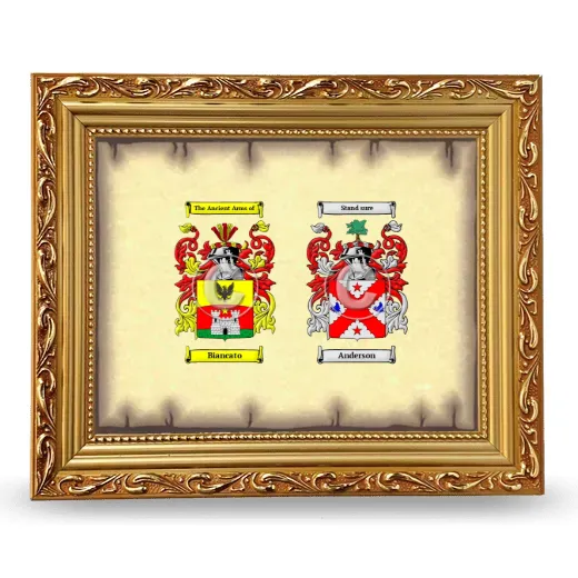 Anniversary Framed - Gold
