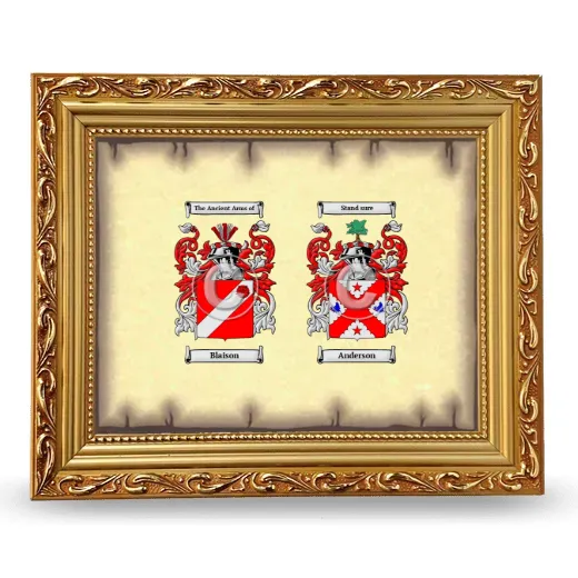 Anniversary Framed - Gold