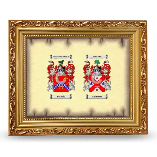 Anniversary Framed - Gold