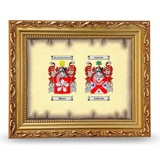 Anniversary Framed - Gold