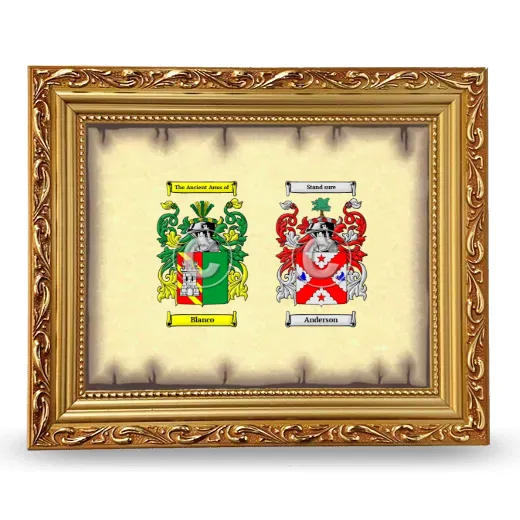 Anniversary Framed - Gold