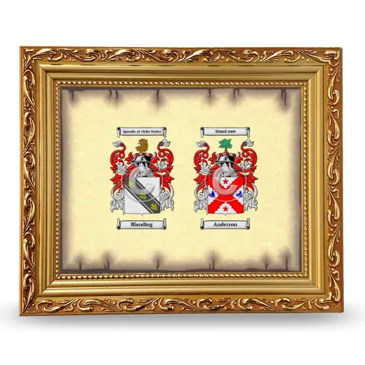 Anniversary Framed - Gold