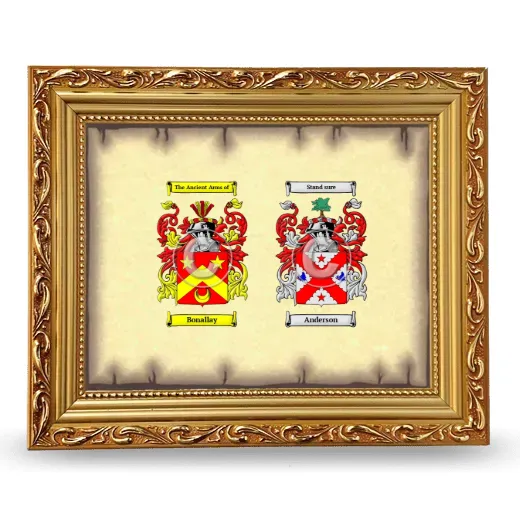 Anniversary Framed - Gold