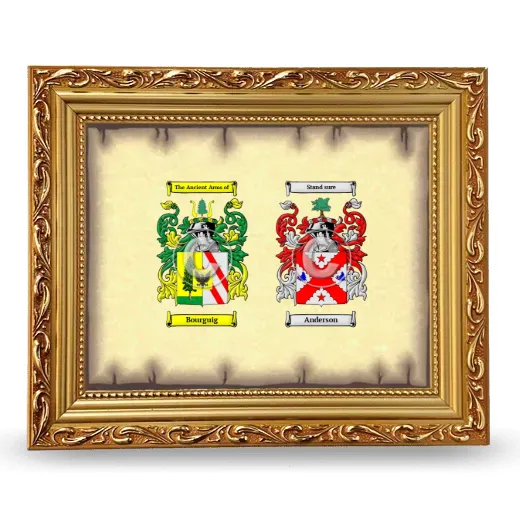 Anniversary Framed - Gold