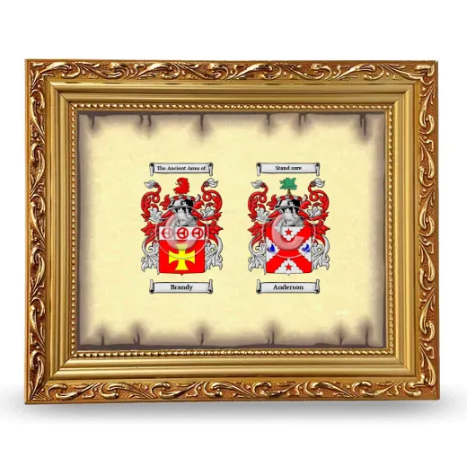 Anniversary Framed - Gold