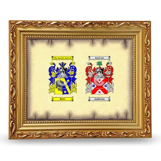 Anniversary Framed - Gold