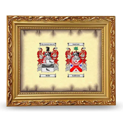 Anniversary Framed - Gold