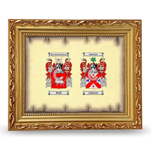 Anniversary Framed - Gold