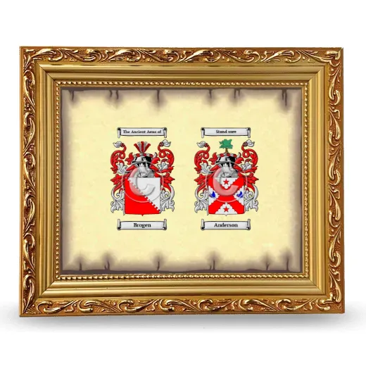 Anniversary Framed - Gold