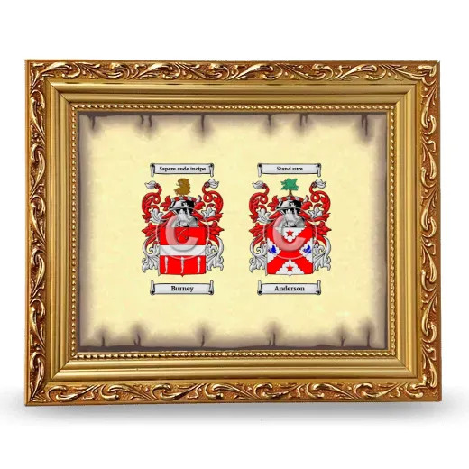 Anniversary Framed - Gold