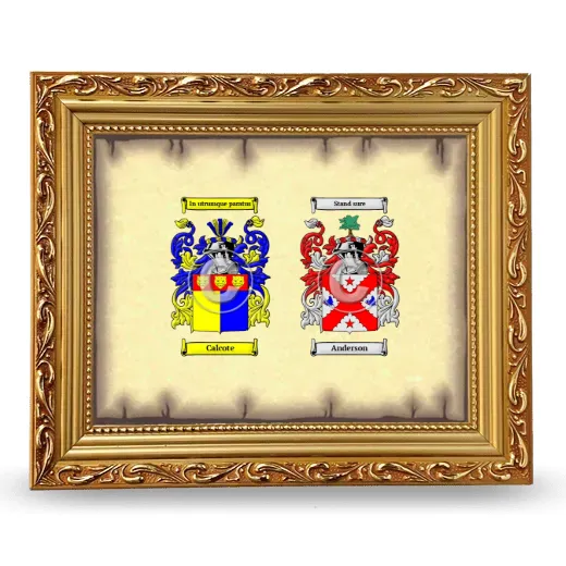 Anniversary Framed - Gold