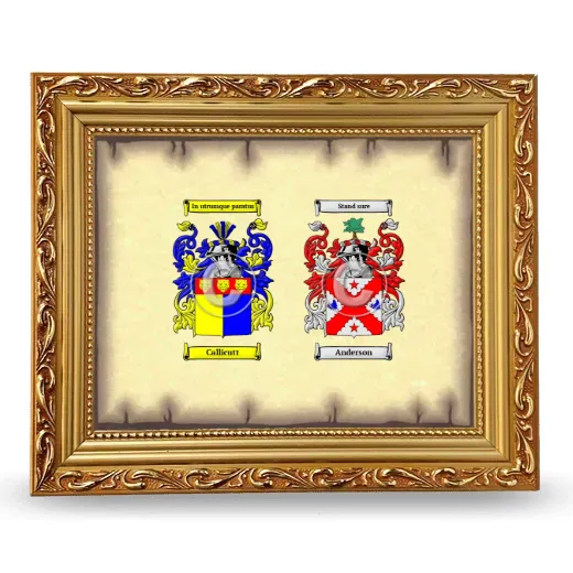 Anniversary Framed - Gold