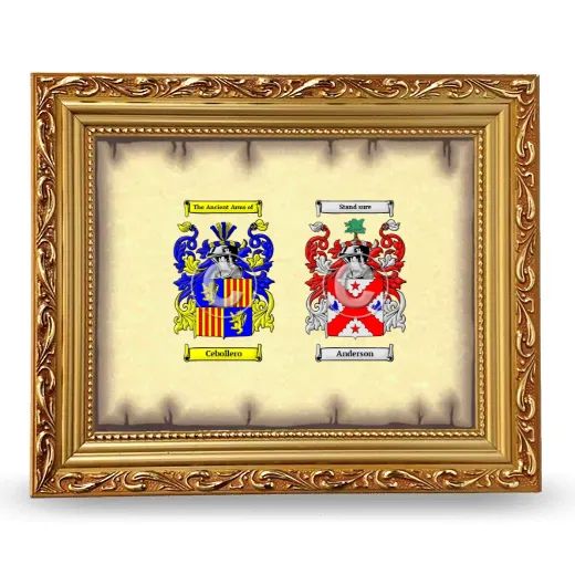 Anniversary Framed - Gold