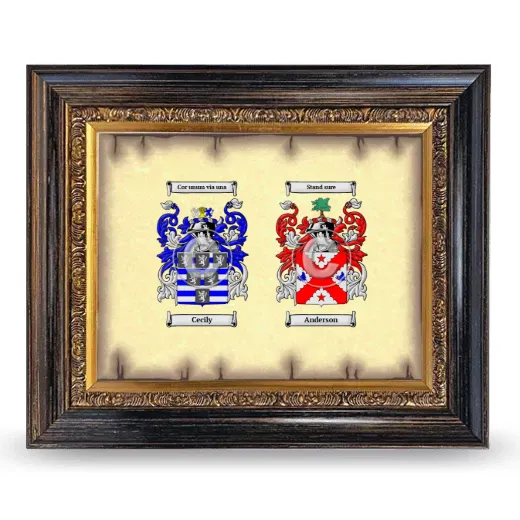 Anniversary Framed - Heirloom