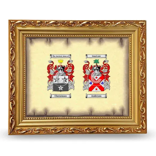 Anniversary Framed - Gold