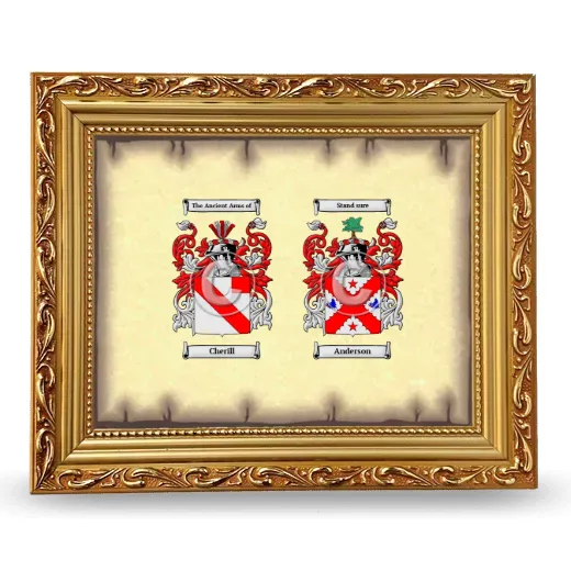 Anniversary Framed - Gold