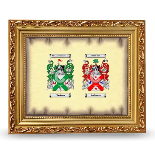 Anniversary Framed - Gold