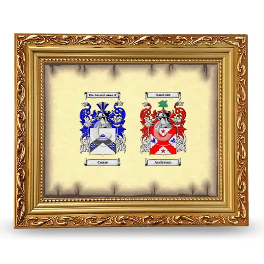 Anniversary Framed - Gold