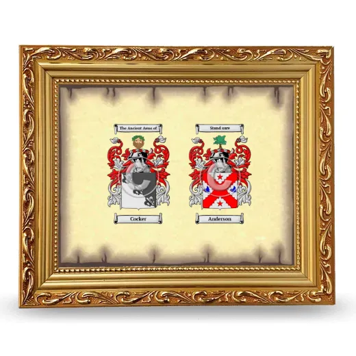 Anniversary Framed - Gold