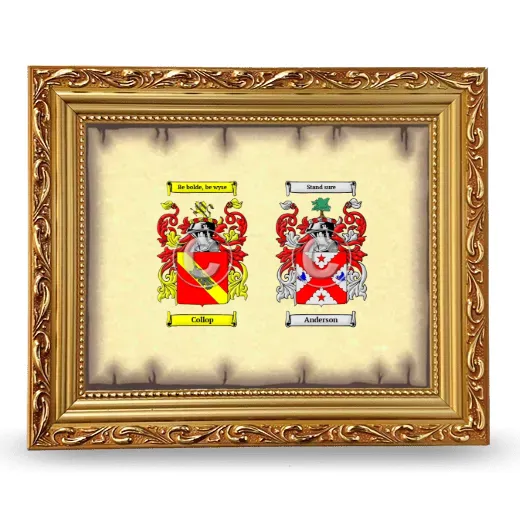 Anniversary Framed - Gold