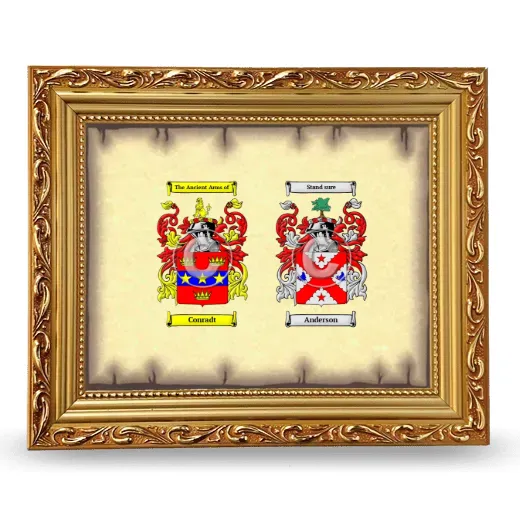 Anniversary Framed - Gold