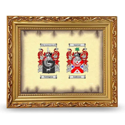 Anniversary Framed - Gold