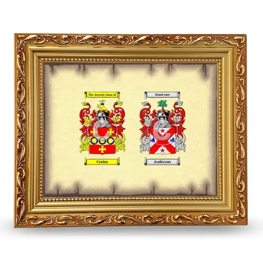 Anniversary Framed - Gold