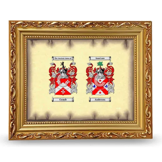 Anniversary Framed - Gold