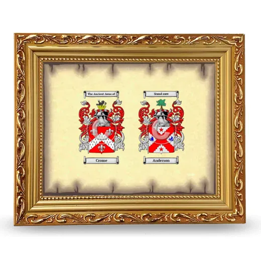 Anniversary Framed - Gold