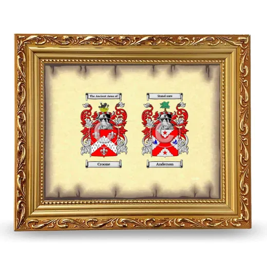 Anniversary Framed - Gold