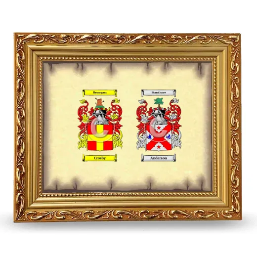 Anniversary Framed - Gold