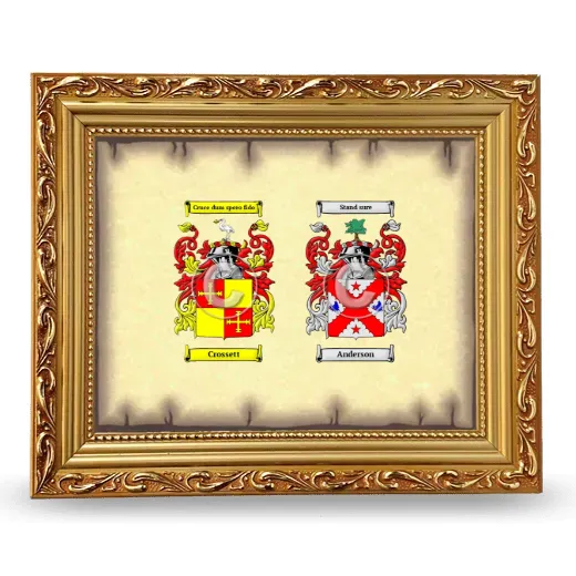 Anniversary Framed - Gold