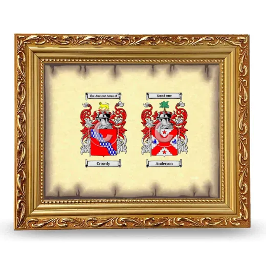 Anniversary Framed - Gold