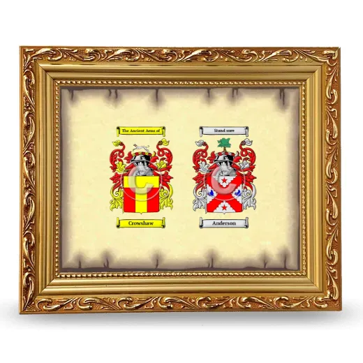 Anniversary Framed - Gold