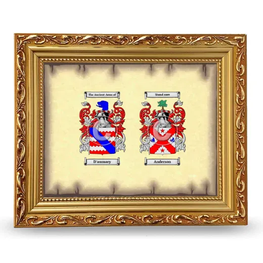 Anniversary Framed - Gold